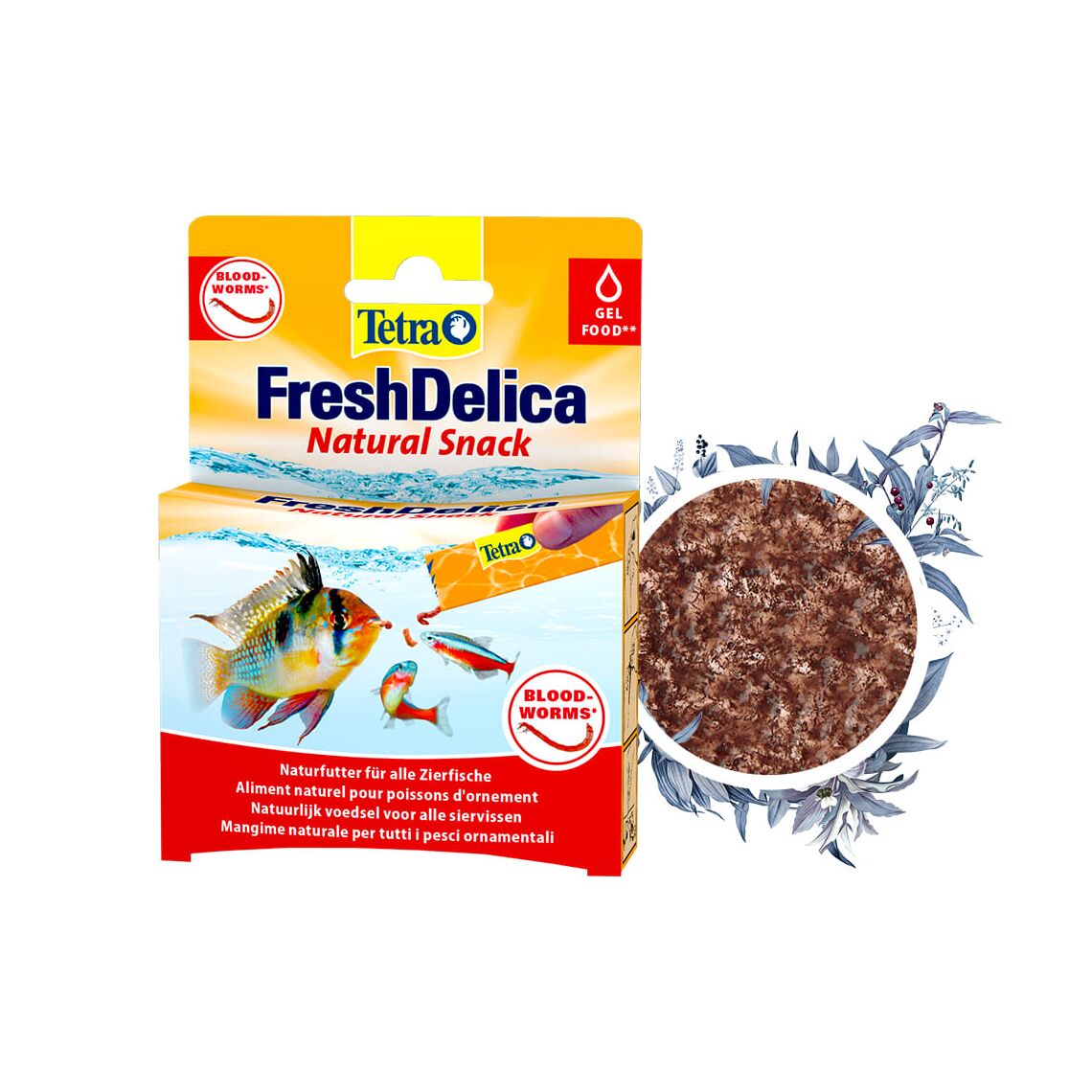 TETRA FreshDelica (мотыль) в виде желе 3г (шт)