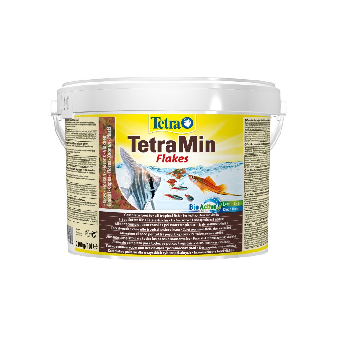 TETRA Min Flakes хлопья для всех видов рыб 10л ведро