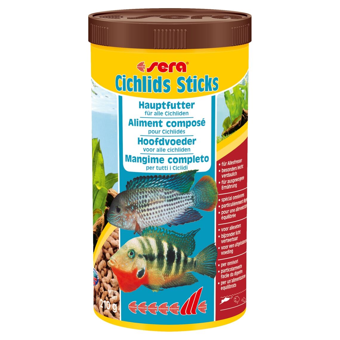 SERA CICHLID Sticks 1000 мл