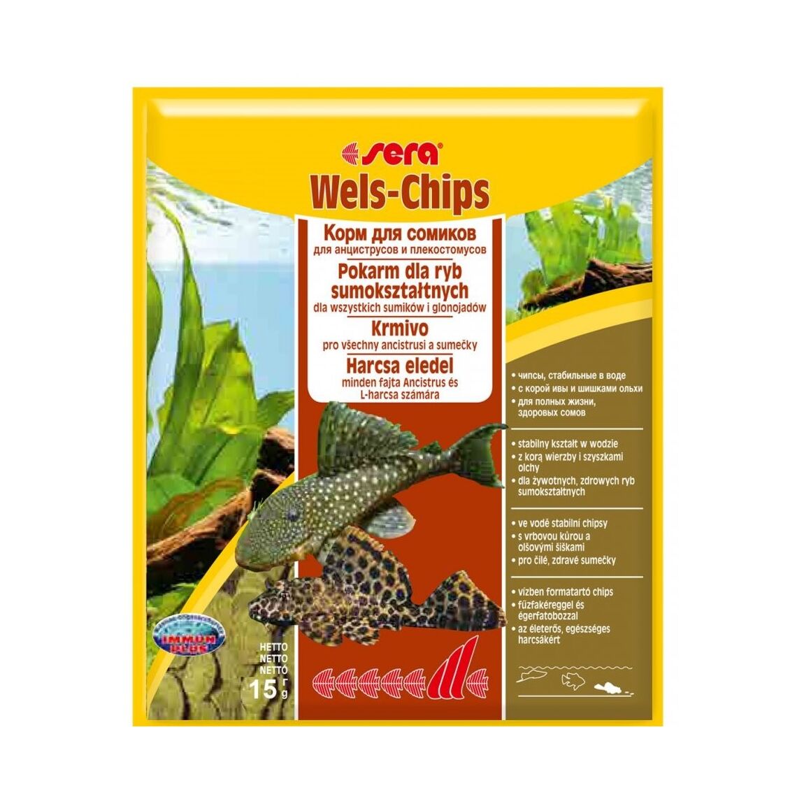 SERA Wels Chips 15 г