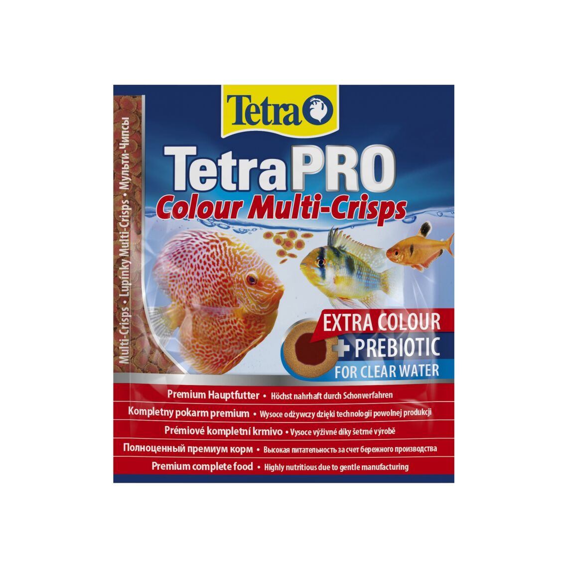 TETRA PRO Colour Multi-Crisps чипсы для яркого окраса рыб 12 гр