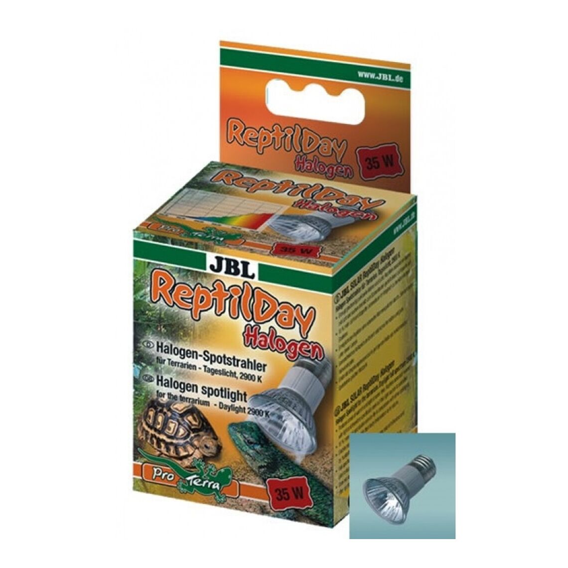 Лампа галогеновая JBL REPTILDAYд/террариума 35 ВТ