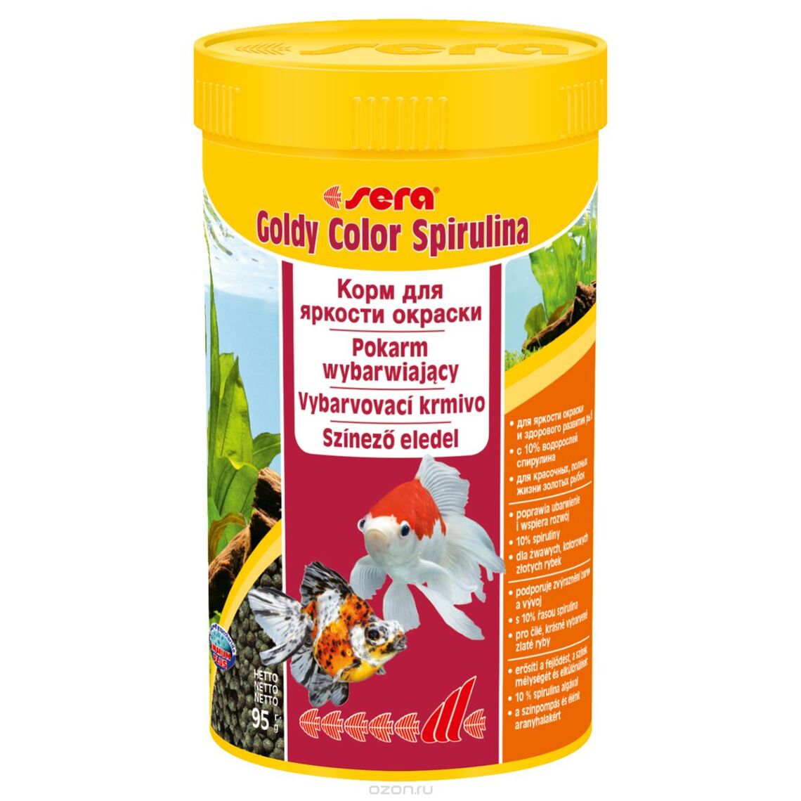 SERA Goldy Color Spirulina 250ml (0882)