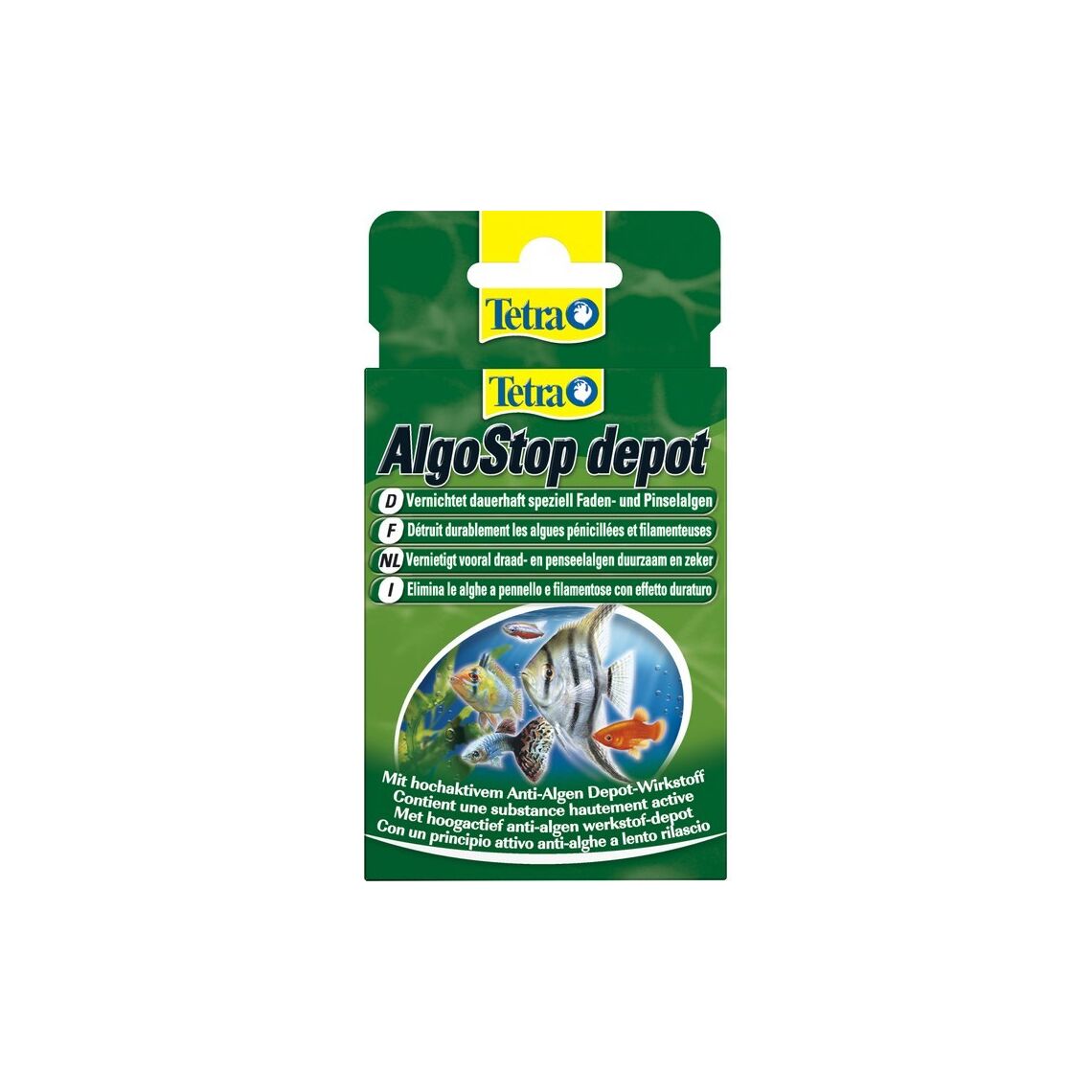 TETRA Средство против водорослей Algo-stop Deport 12 табл. на 600 л.