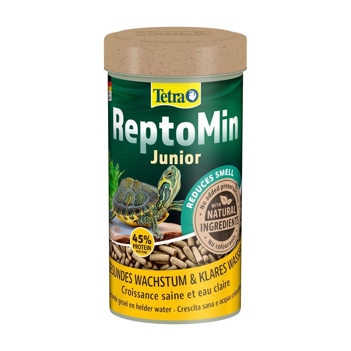 TETRA ReptoMin Junior 250мл палочки для молодых черепах
