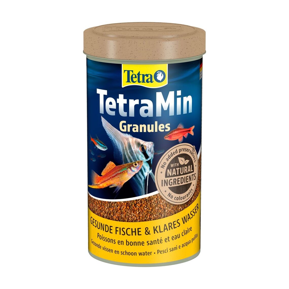 TETRA Min Granules гранулы для всех видов  рыбок 1л