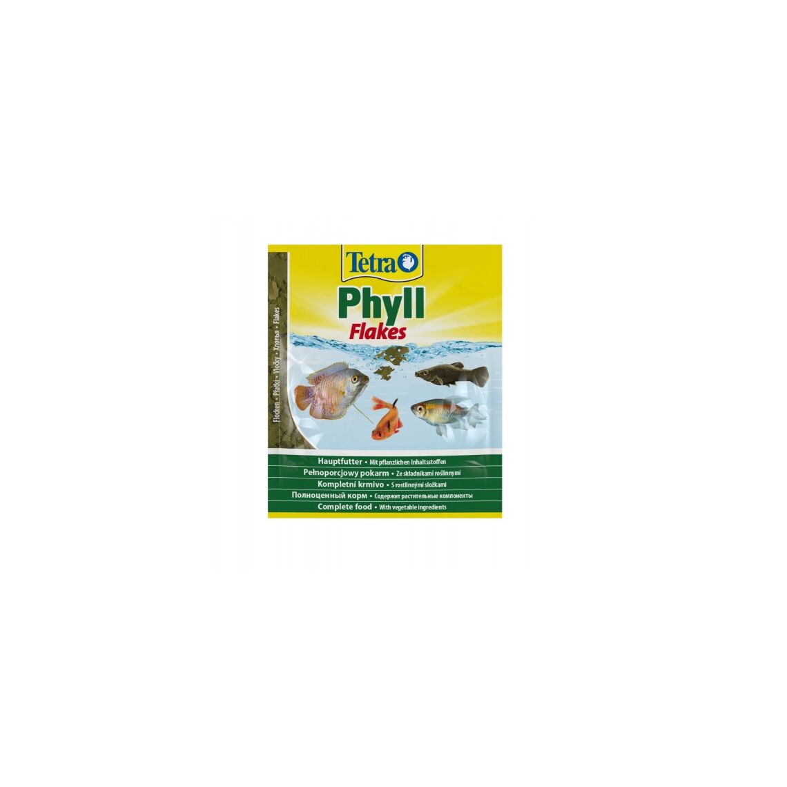TETRA Phyll Flakes растительные хлопья для всех видов рыб 12 гр