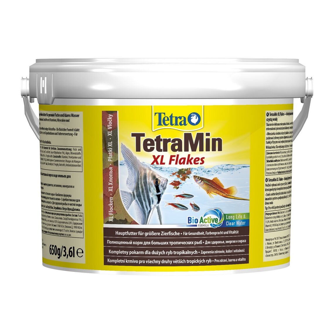 TETRA Min XL Flakes хлопья для всех видов рыб 3,6л ведро