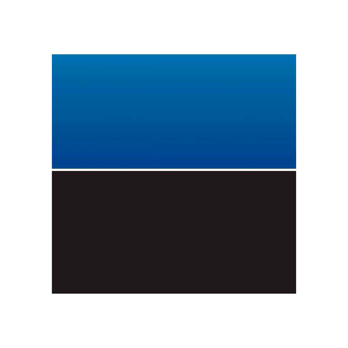 Фон двухсторонний 30 см Голубой-черный