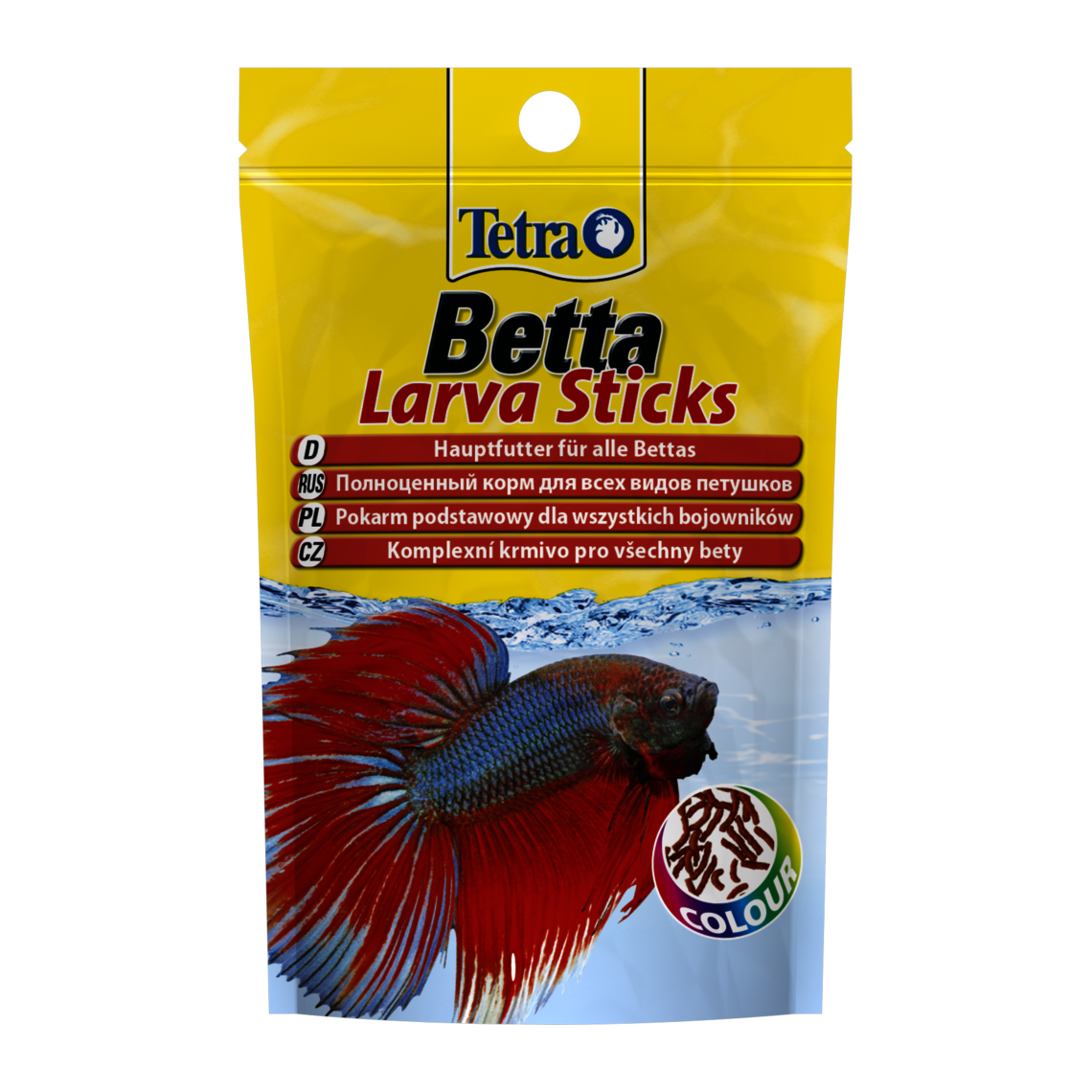 TETRA Betta Larva Stics корм для петушков плавающиме палочки 5 гр