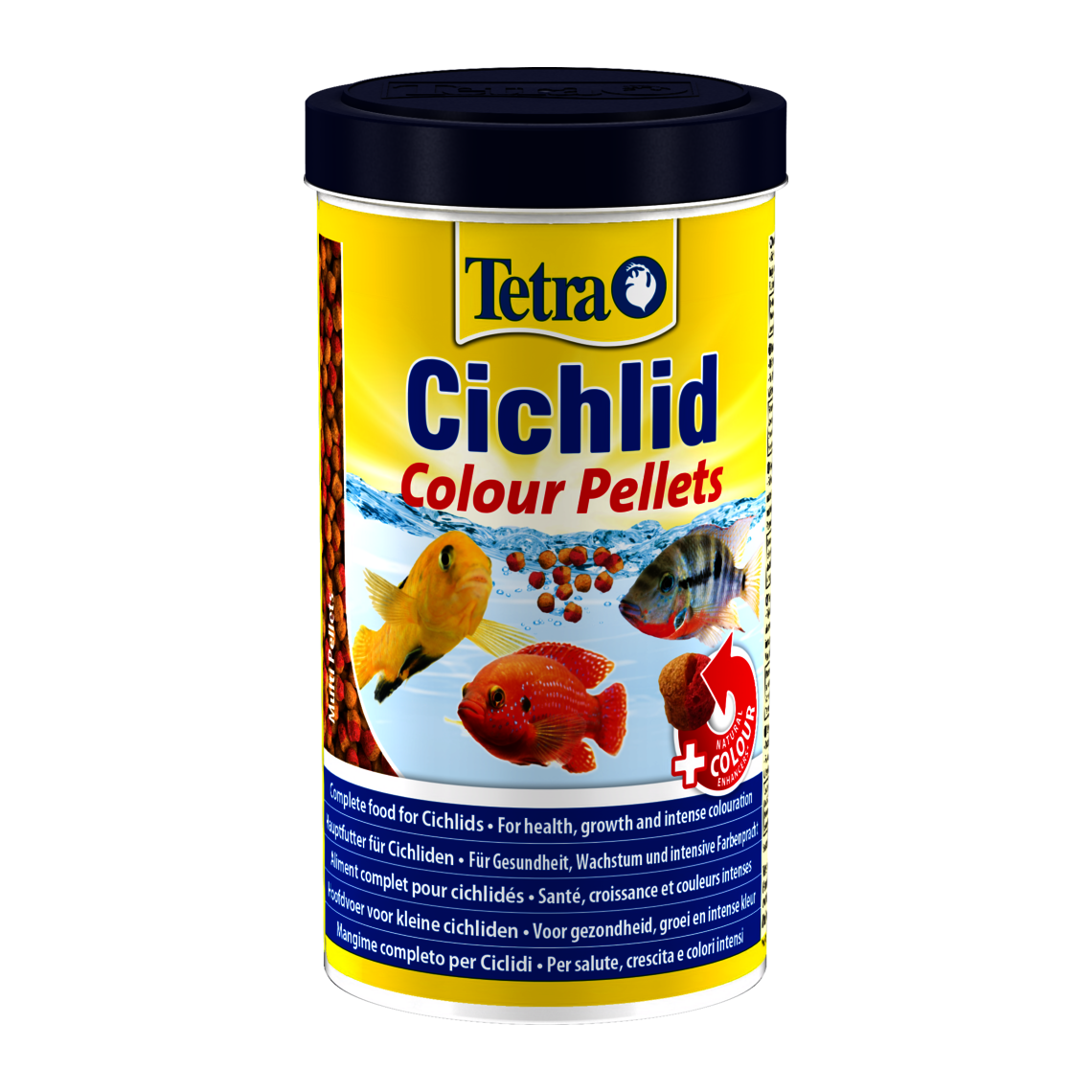 TETRA Cichlid Colour Pellets шарики для любых видов цихлид 500 мл.