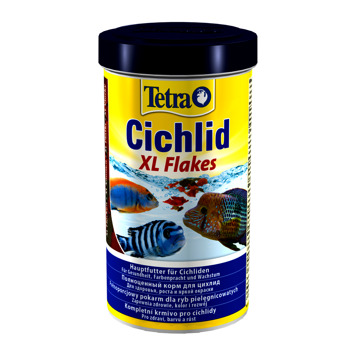TETRA Cichlid XL Flakes крупные хлопья для всех видов цихловых и других крупных рыб 1 л