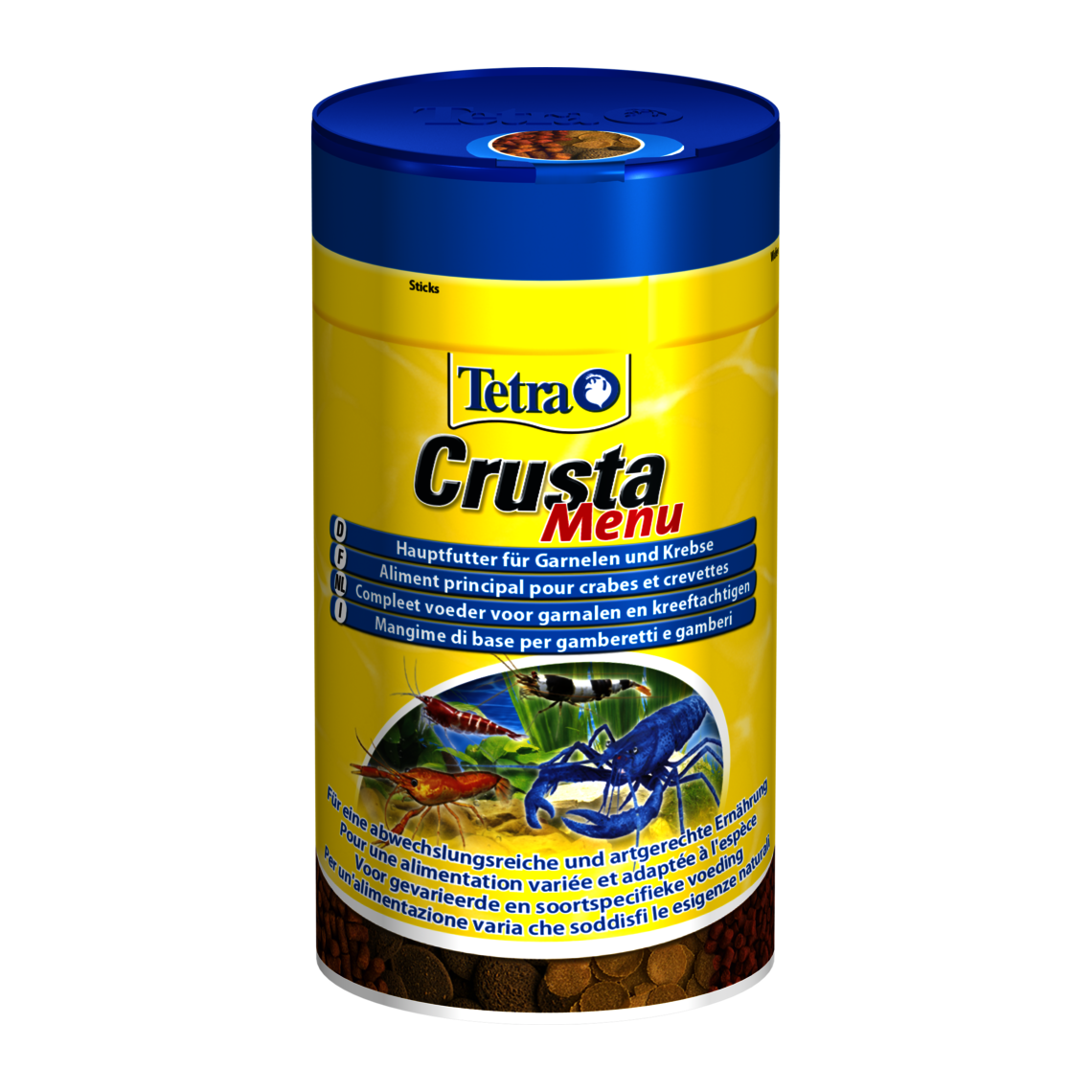 TETRA Crusta Menu для креветок и раков "4 вида" 100 мл