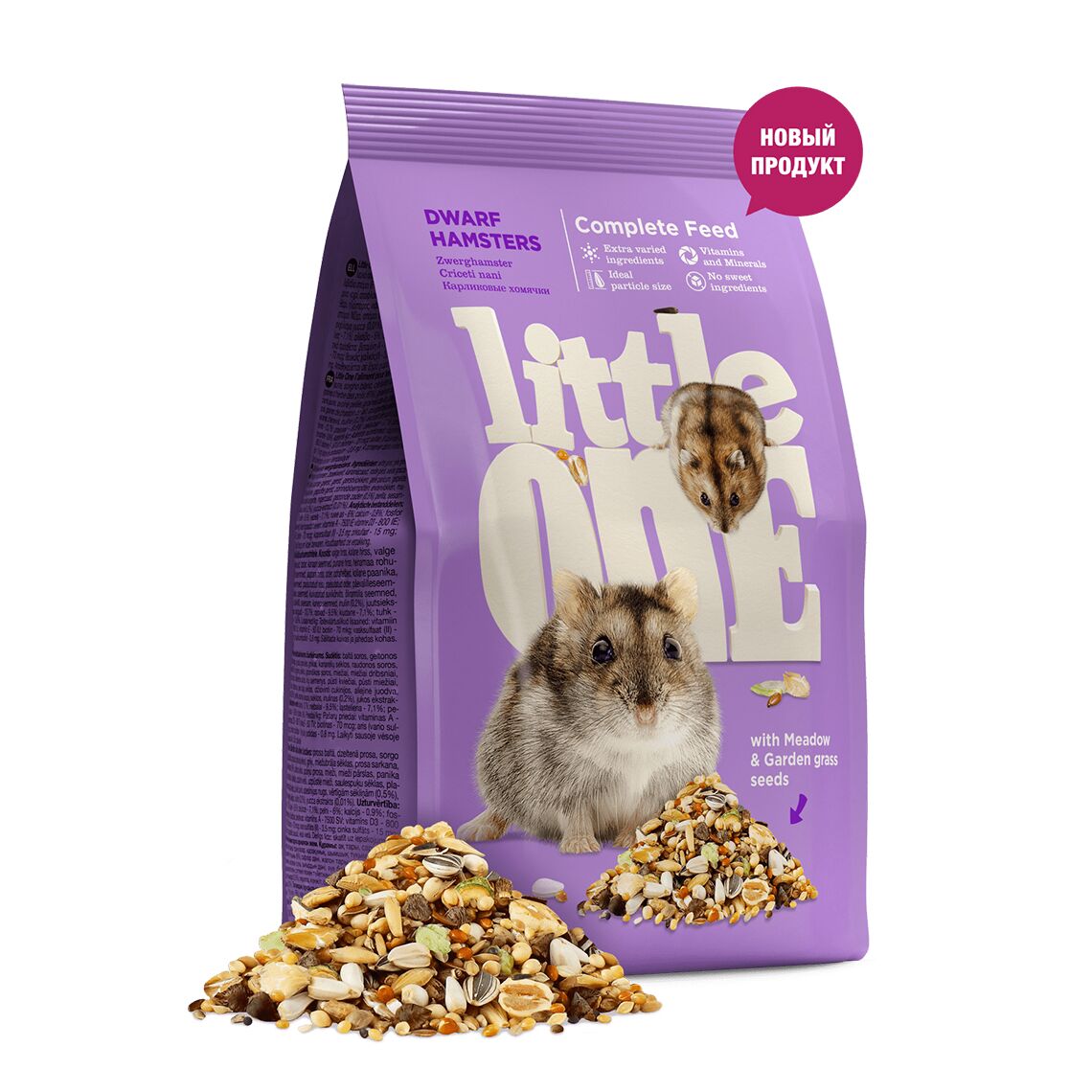 LITTLE ONE Корм для карликовых хомячков 400 гр