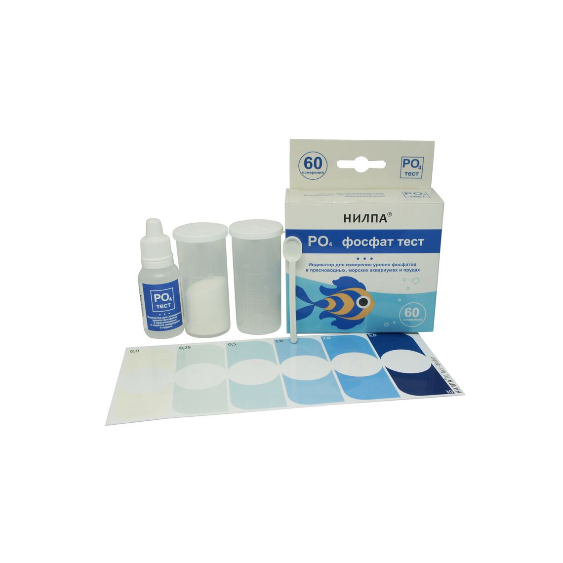 НИЛПА Тест для воды PO4 (фосфат)