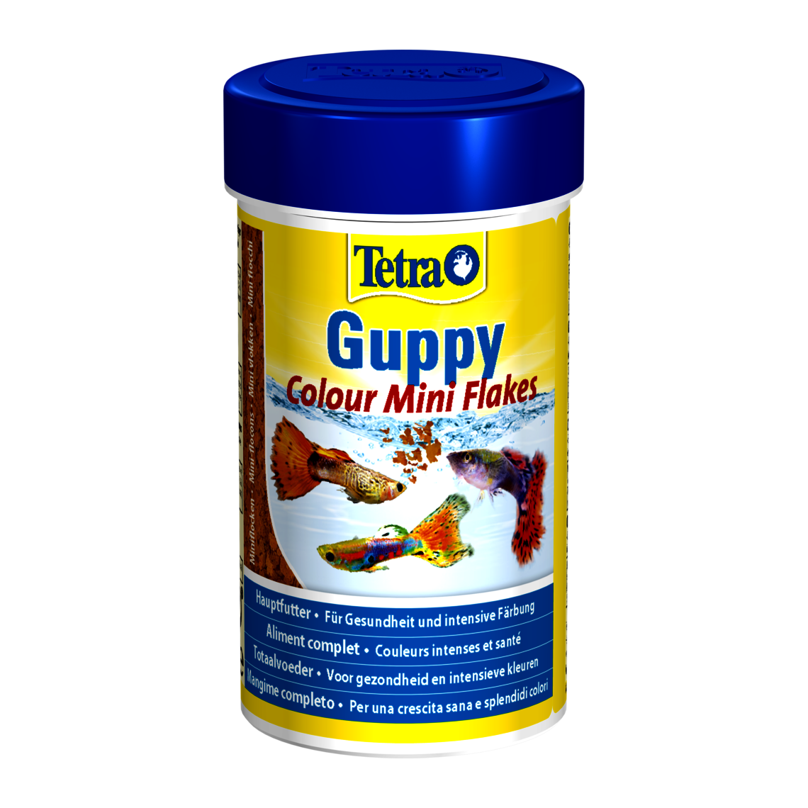 TETRA Guppy Colour Mini Flakes мини-хлопья питания гуппи и других живородящих 250 мл