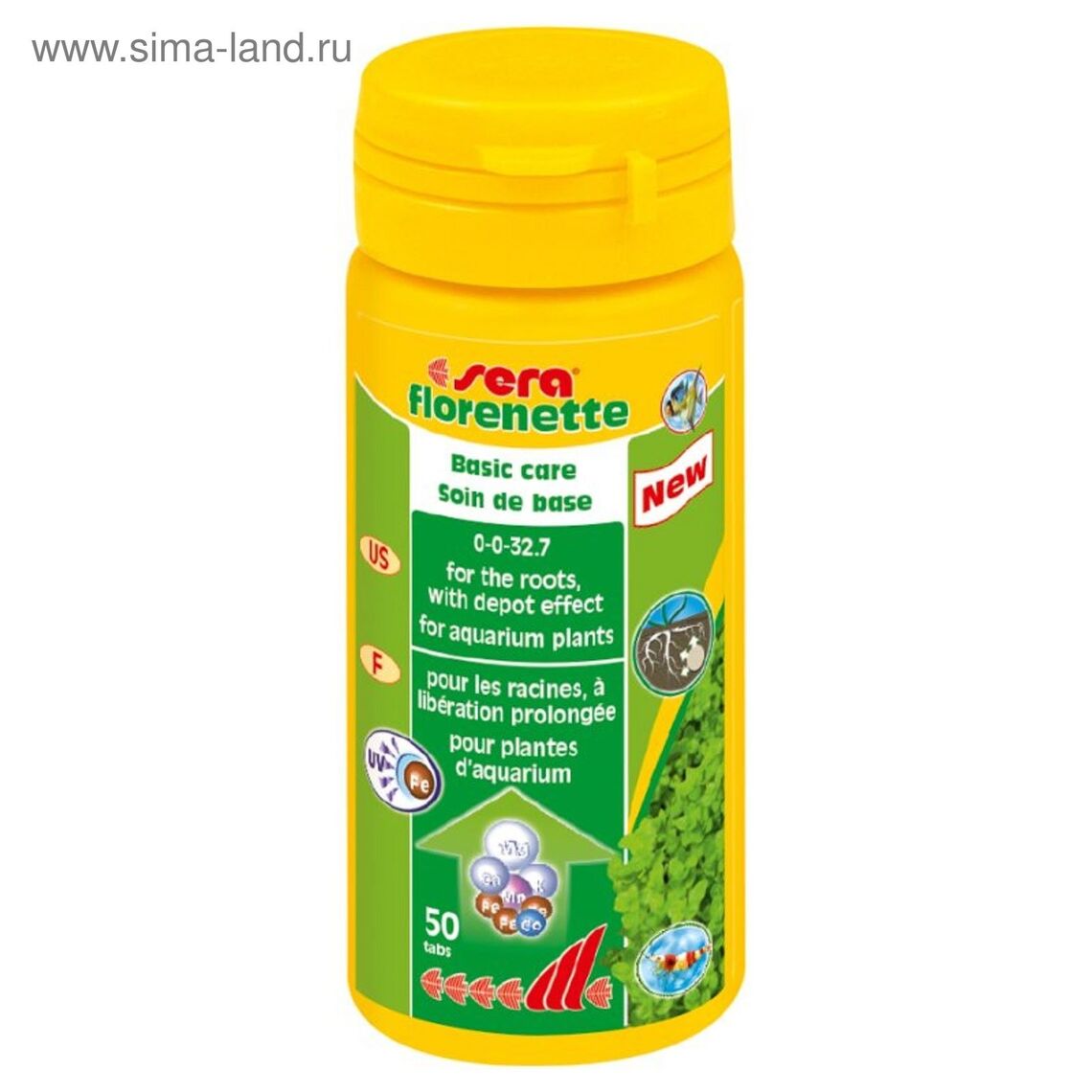 SERA Удобрение для растений Florenette 50 таблеток