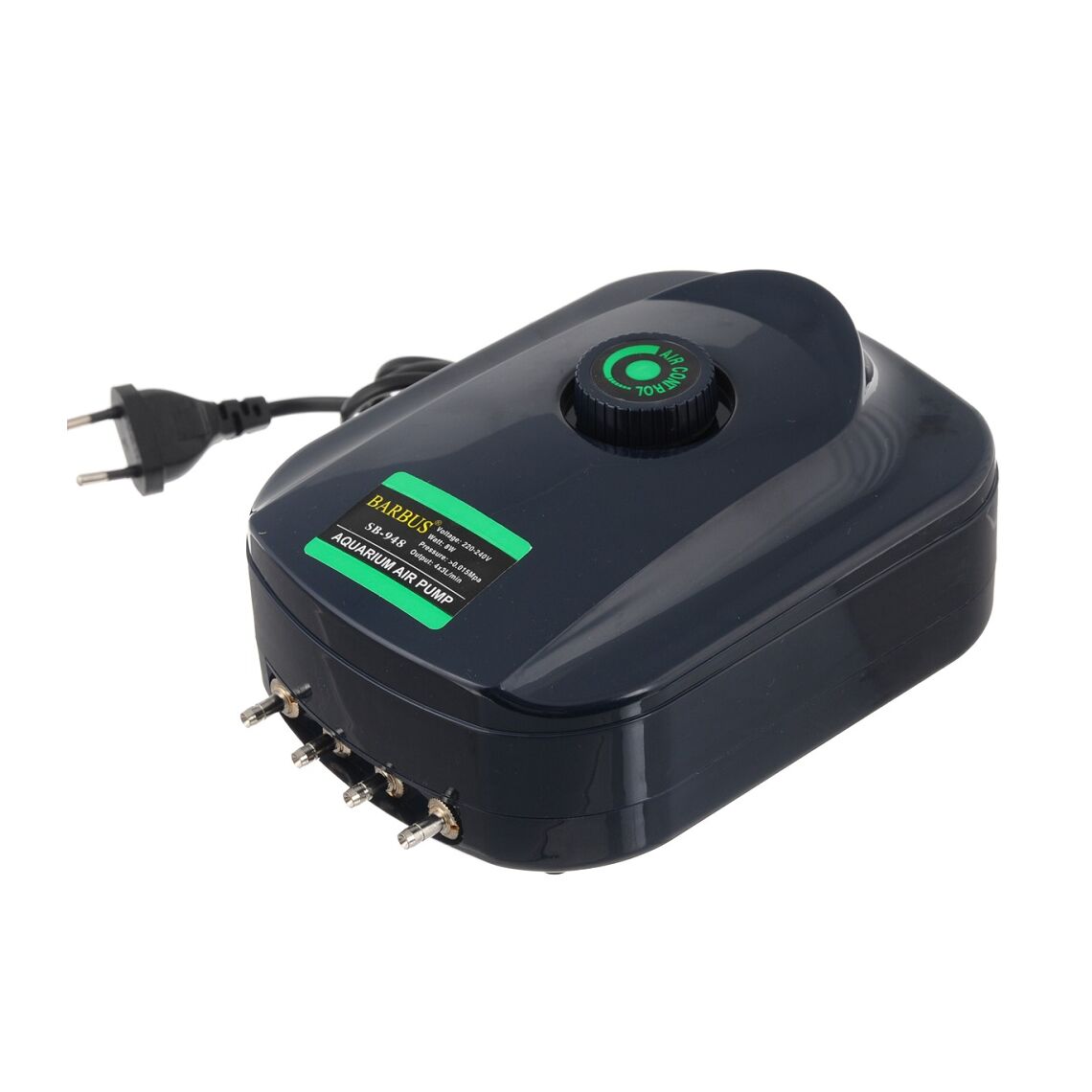 Компрессор воздушный многоканальный 013 4х3,5л/м 8вт BARBUS