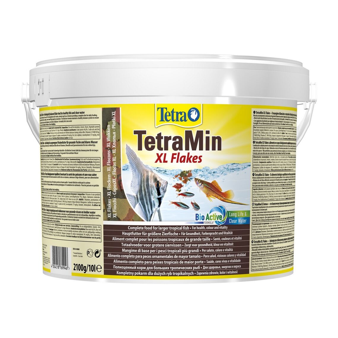 TETRA Min Flakes XL хлопья для всех видов рыб 10л