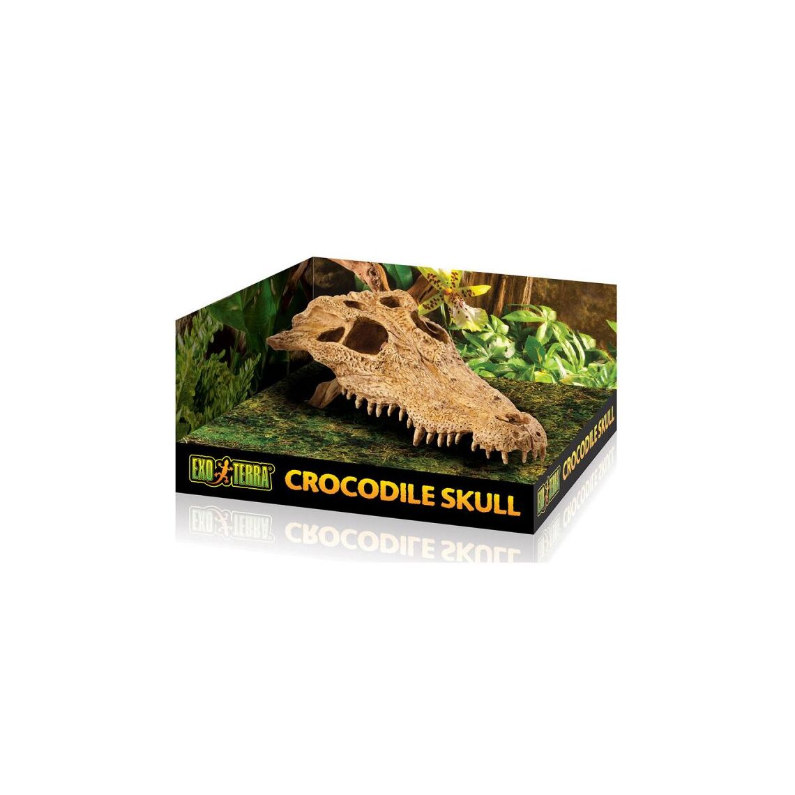 Убежище-декор "Череп крокодила" 23*12*7,5см EXO TERRA