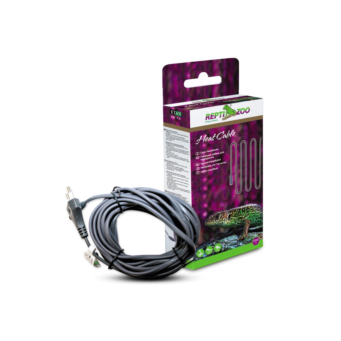Греющий кабель для террариума 50 Вт 7000мм Repti Zoo