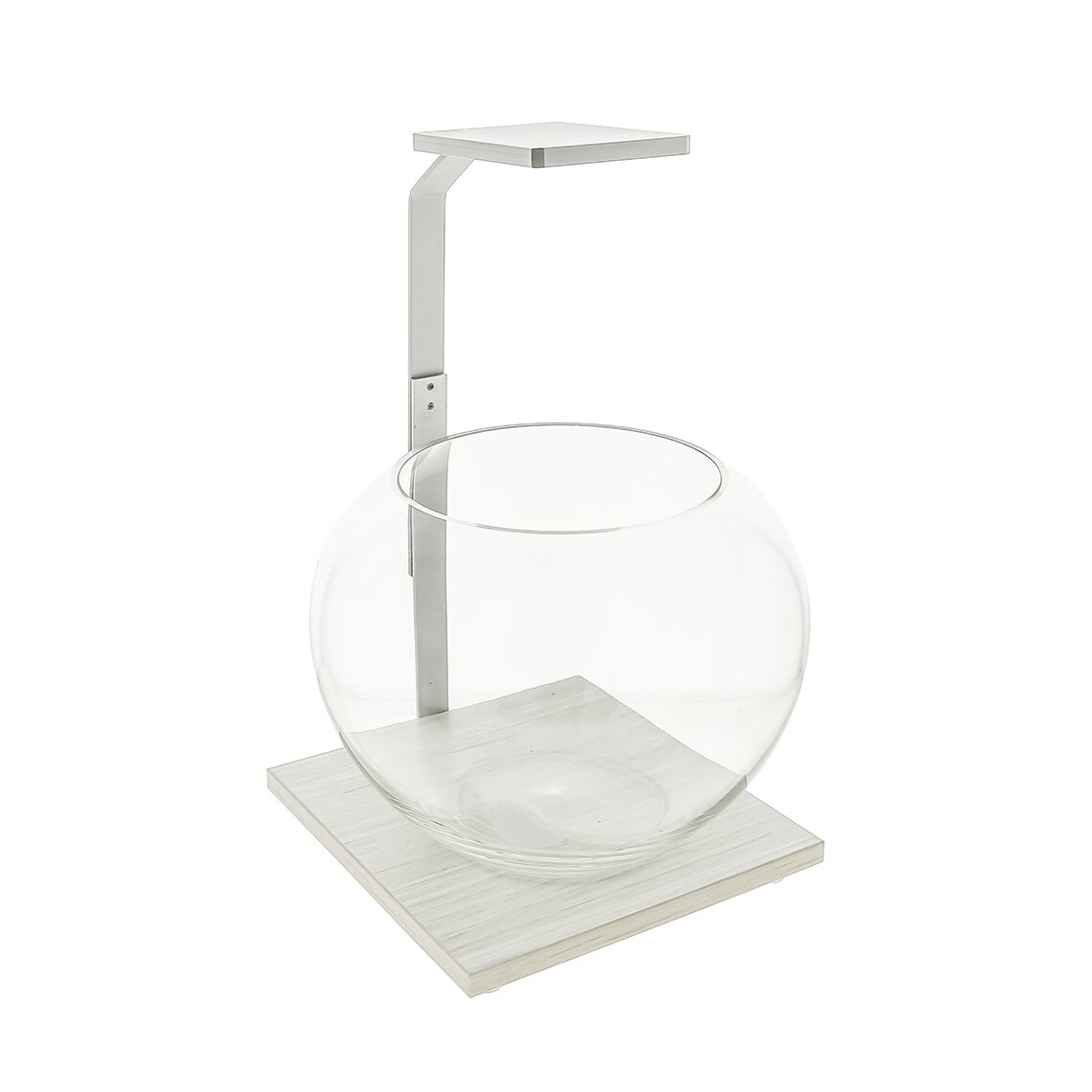 Флорариум Gloxy Flora светлое дерево, 6,5л (в комплекте светильник 8ВТ)