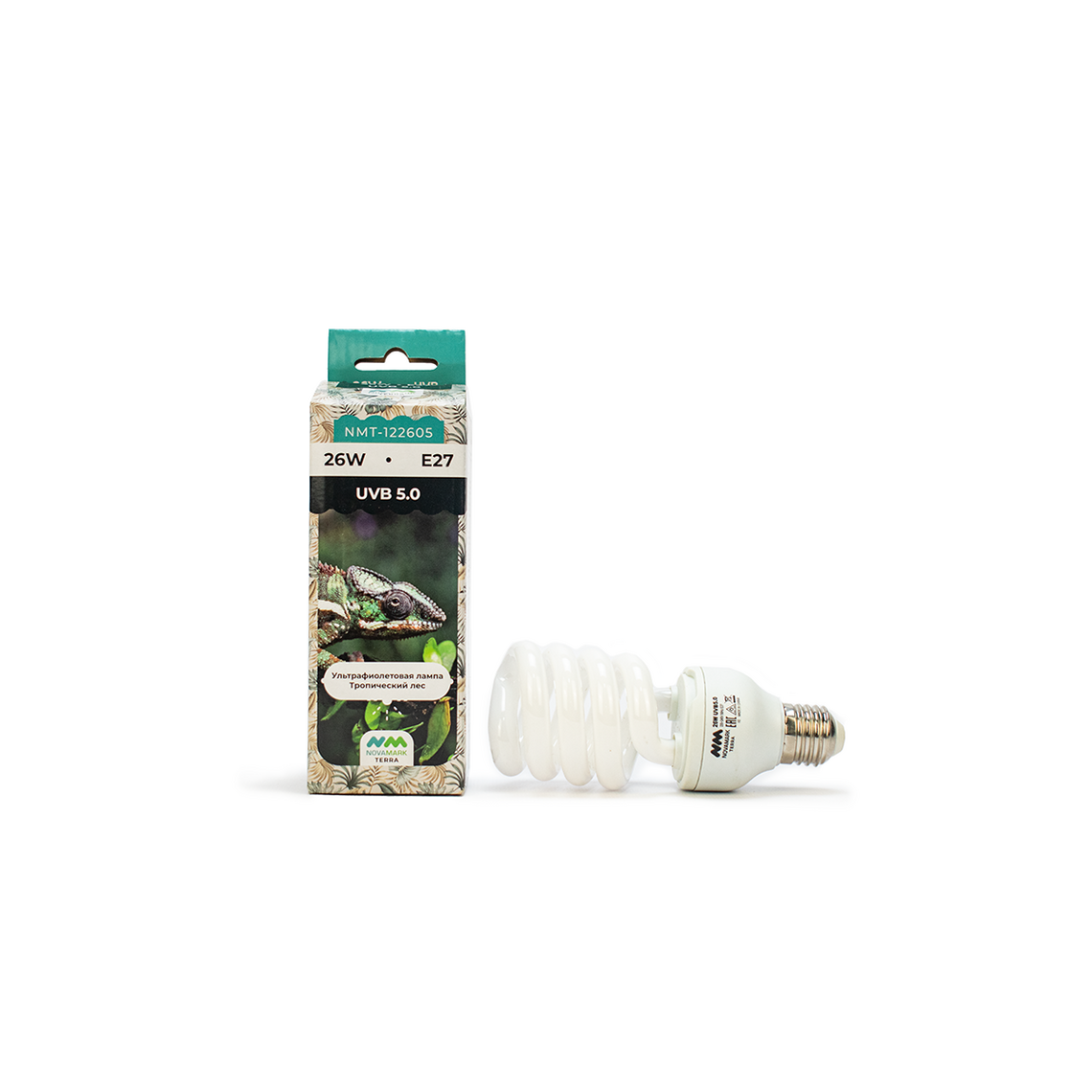 NOVAMARK TERRA Лампа УФ Тропический лес 5.0 26Вт Е27