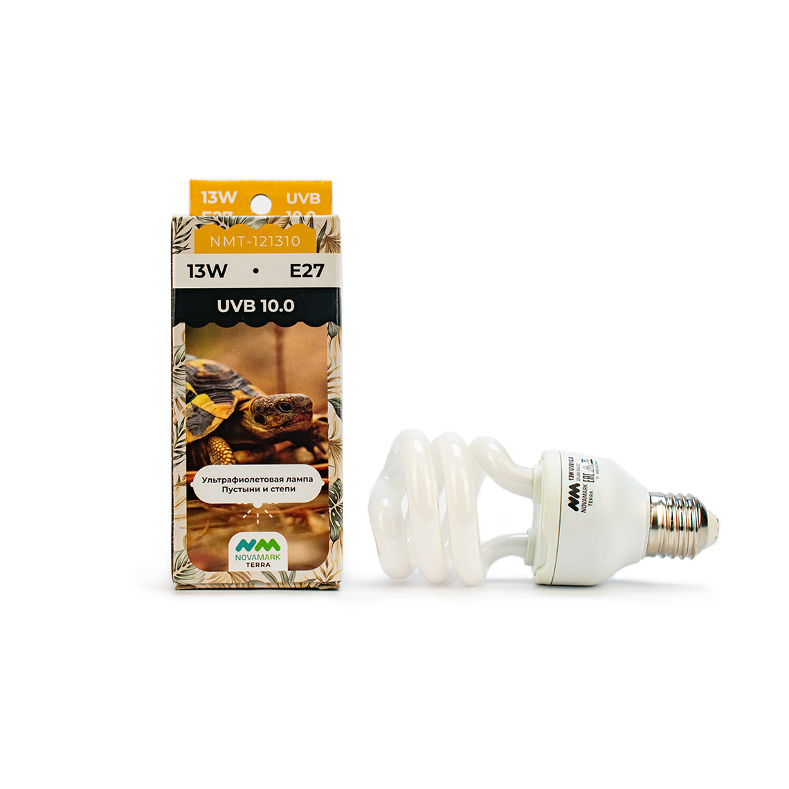 Лампа УФ Пустыни и степи 10.0 26Вт Е27 NOVAMARK TERRA