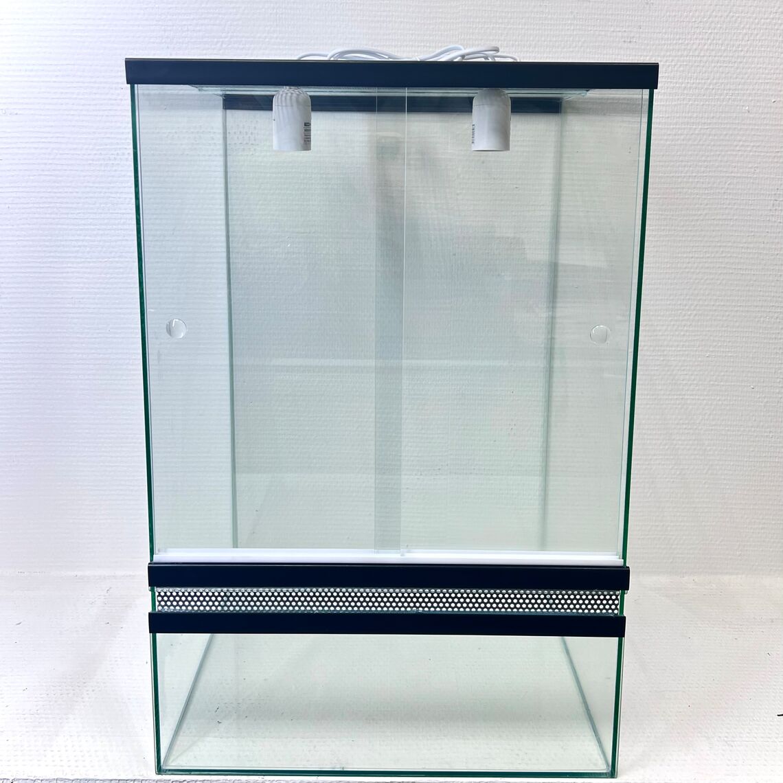 Террариум вертикальный 40*35*60 (2патрона+фон) "Золотая рыбка"