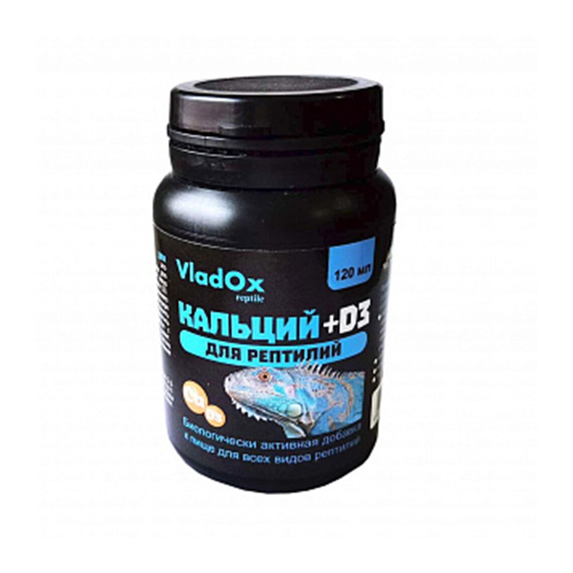 VladOx Кальций+D3 для рептилий 120мл