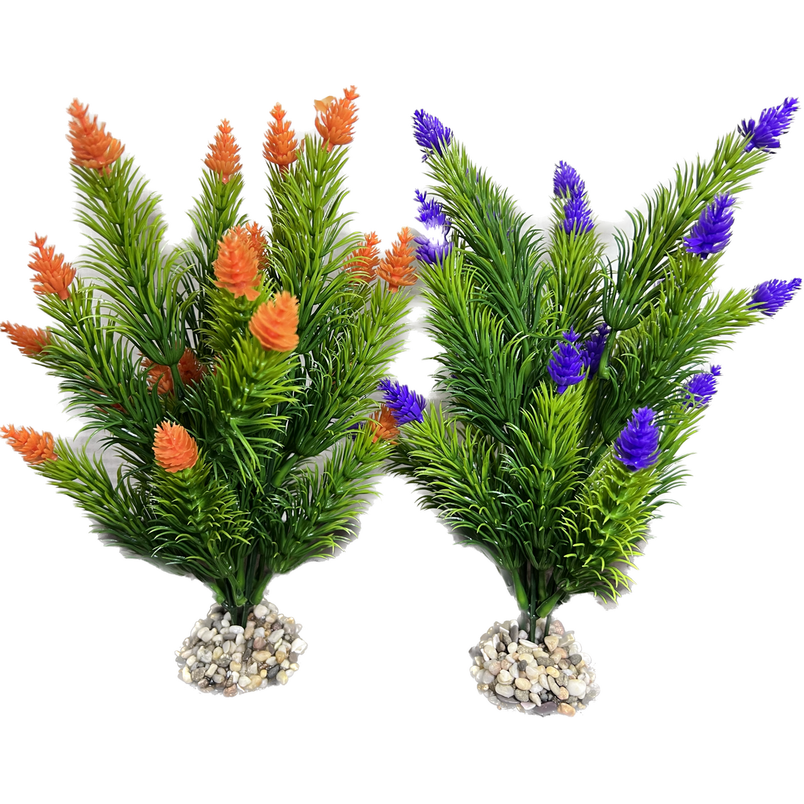 Искусственное растение Ель с цветными макушками 23 см Коллекция