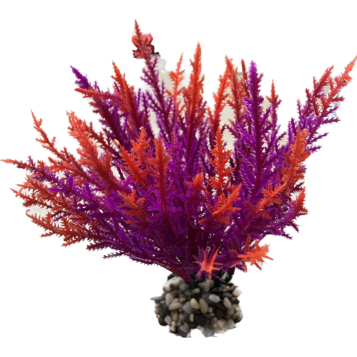 Искусственное растение переднего плана фиолетово-красный 15 см Коллекция