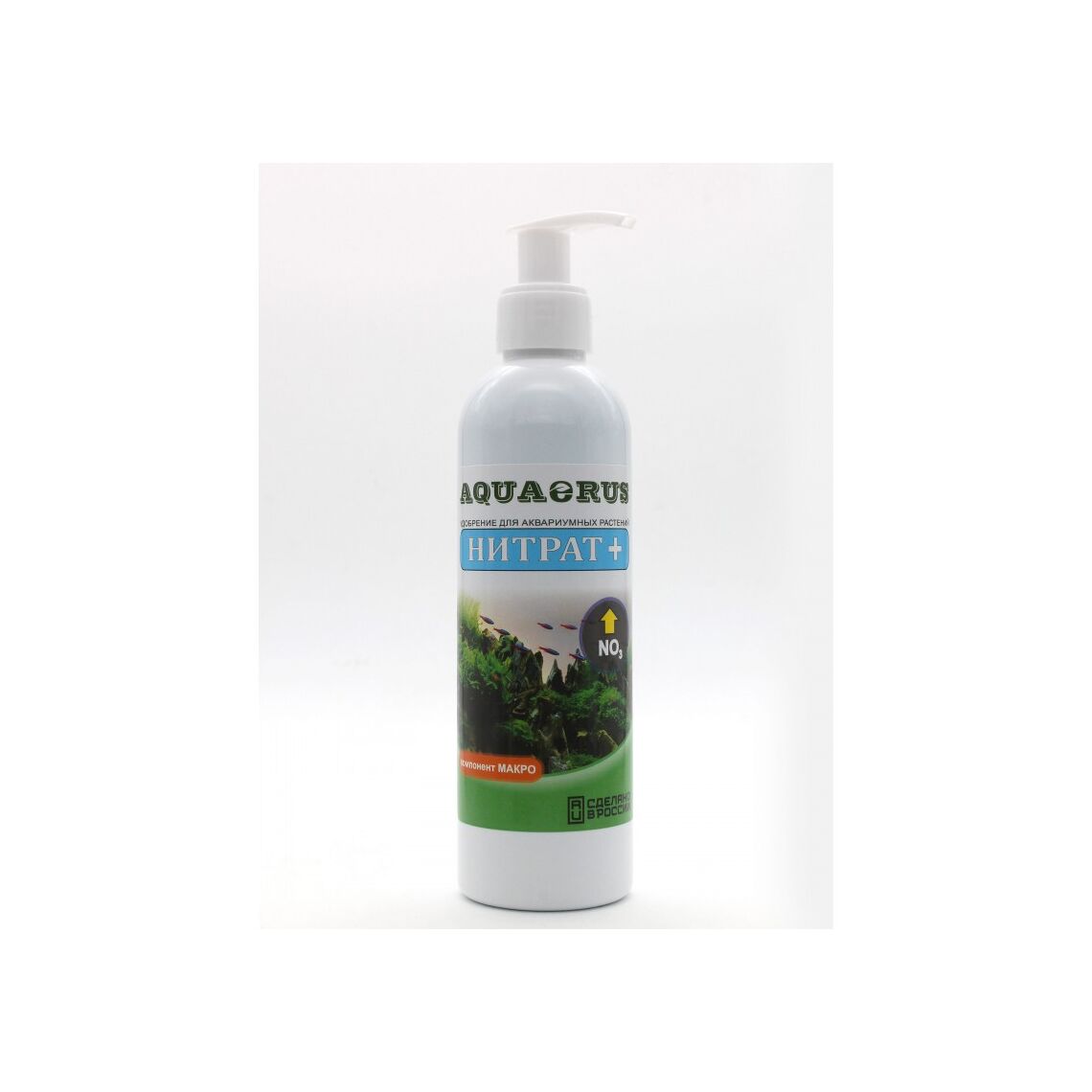 AQUAERUS Удобрение для аквариумных растений НИТРАТ+ 250 ml