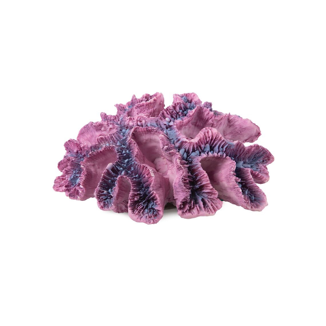 Коралл искусственный "Симфиллия" сине-фиолетовая 170*130*65мм