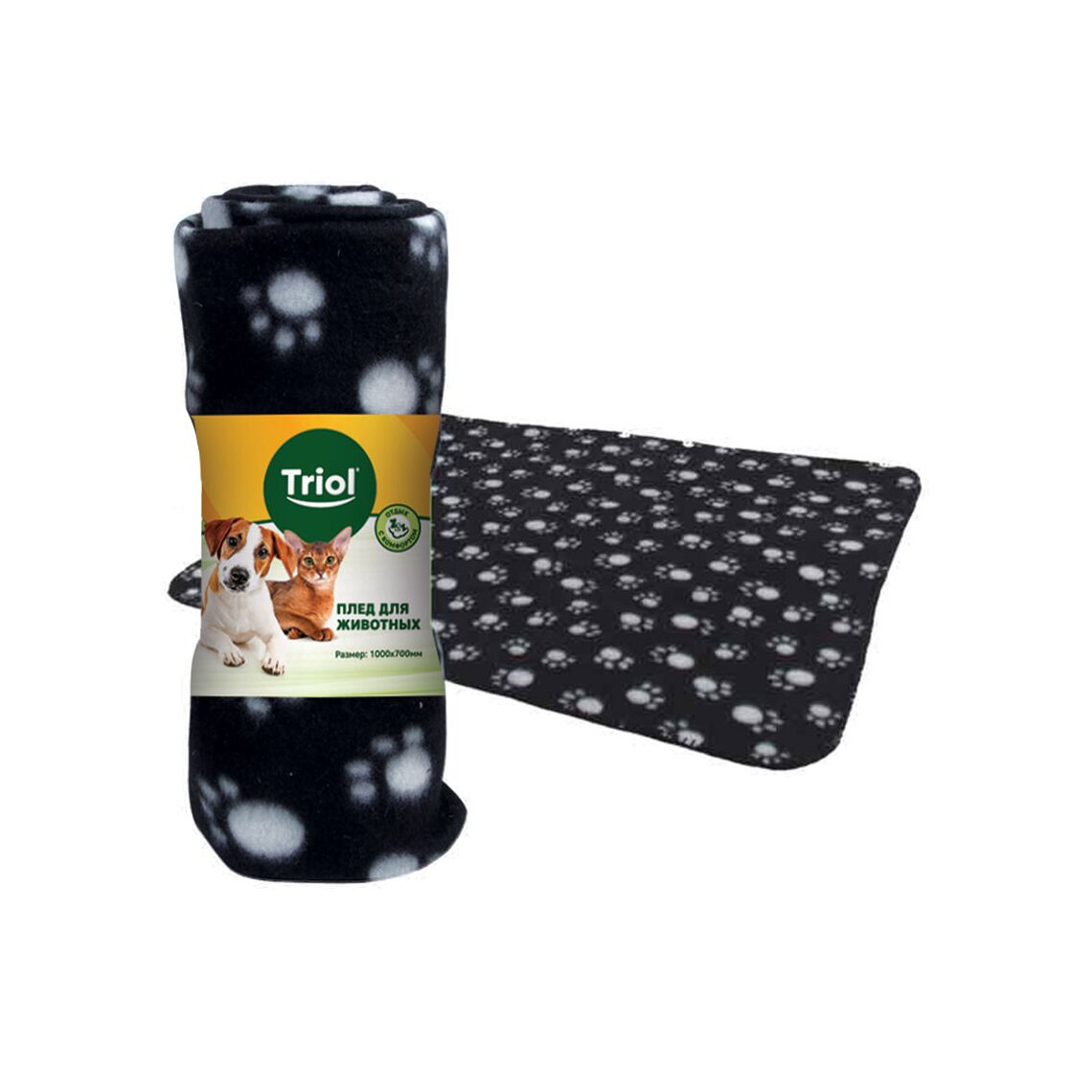 Плед для животных 1000*700мм Triol