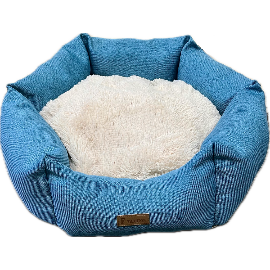 LOORI Лежанка шестиугольная изумрудный 63*83*18 см