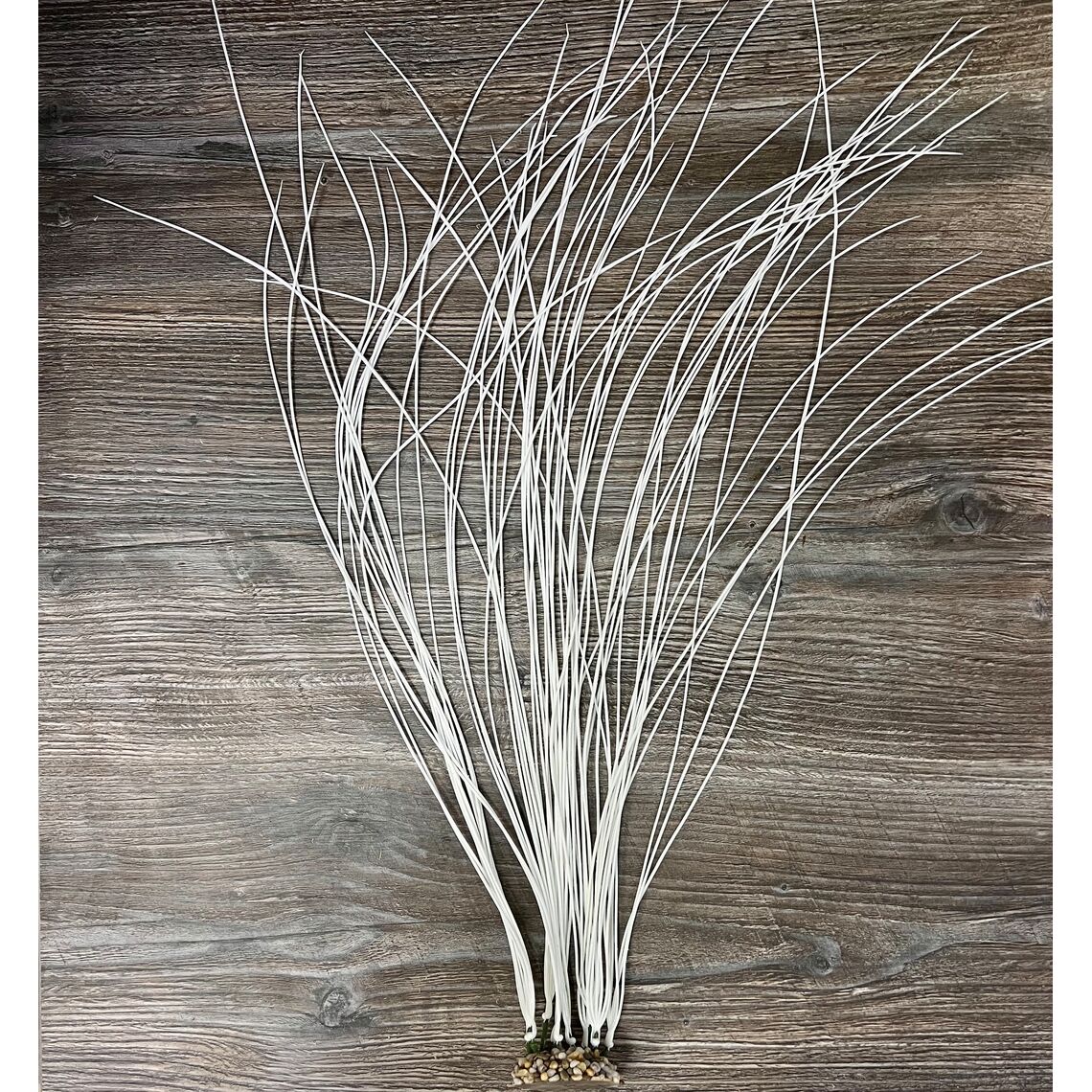 Искусственное растение "Белые нити" 60 см