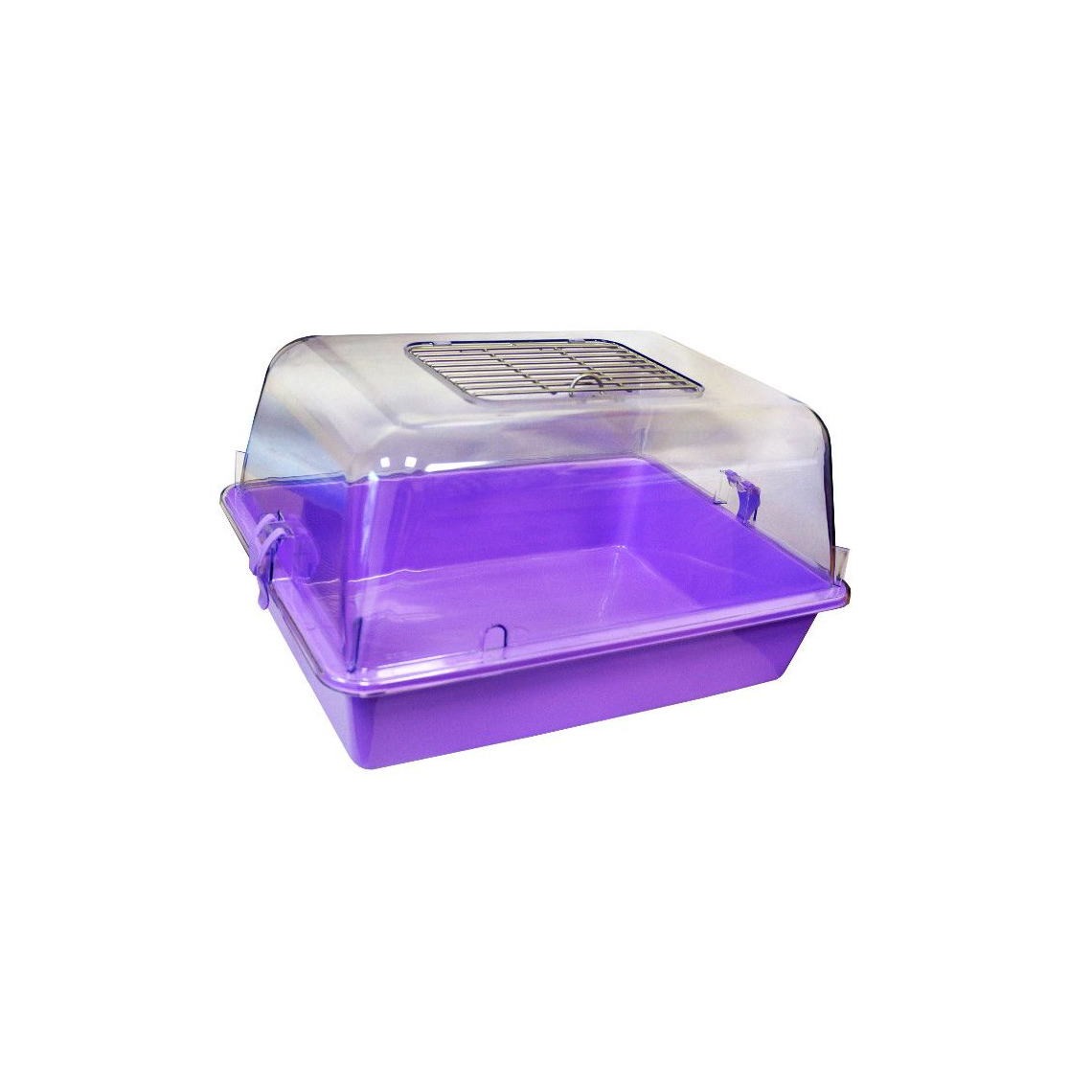 Террариум малый прозрачный с металлической дверкой 33*24*15 см