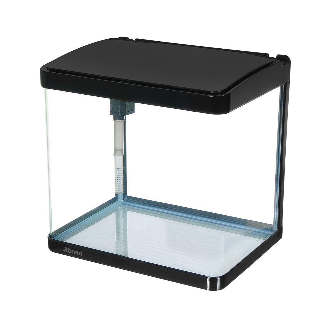 Аквариум ATMAN XR-600 черный 89 л 60x33x45 см с LED светильником и фильтром