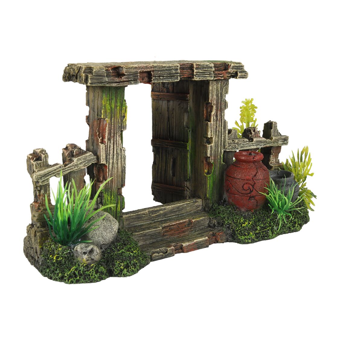 AQUA DELLA Декорация для аквариума "Fence Door", 19x8x10.5см