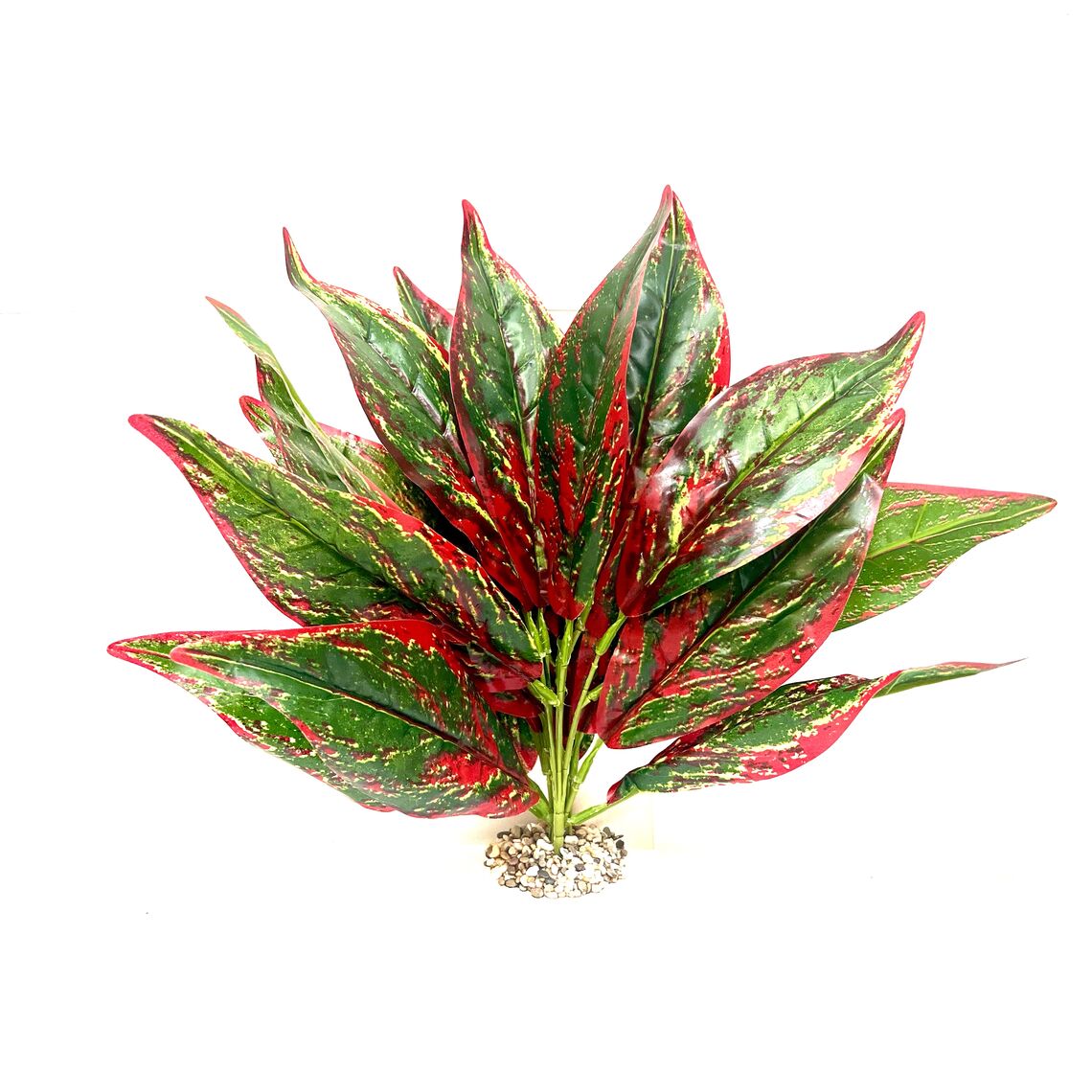 Искусственное растение "Аглаонема яркая пушистая" 35 см