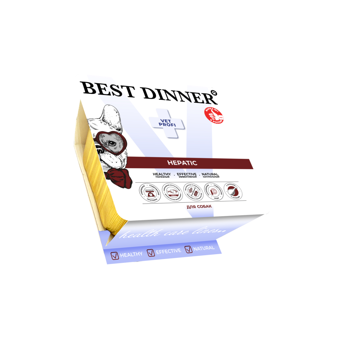 Best Dinner Vet Profi Hepatic Паштет для собак с курицей 100 гр