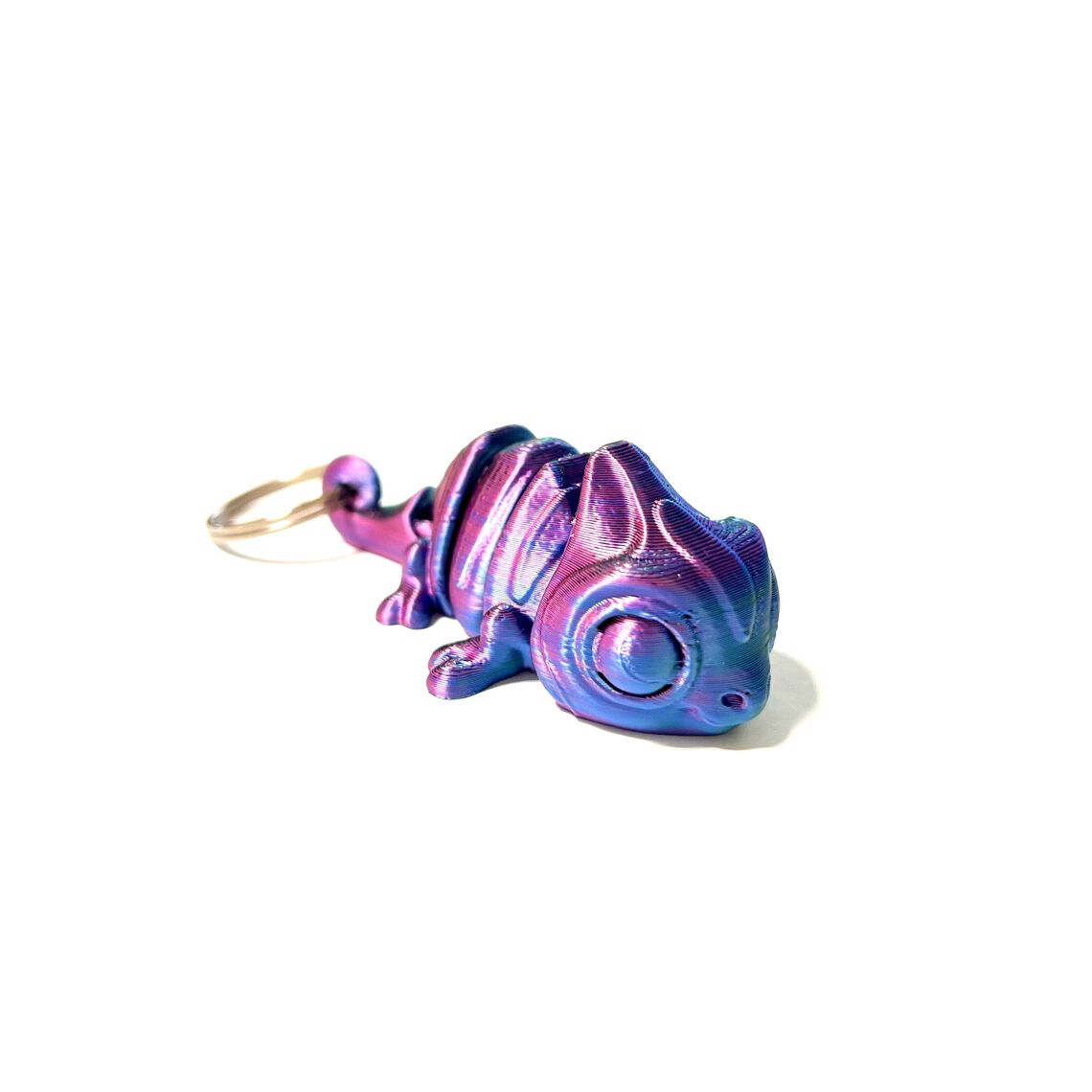 Подвижная игрушка Хамелеон брелок