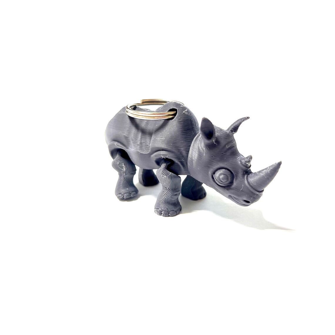 Подвижная игрушка Носорог брелок