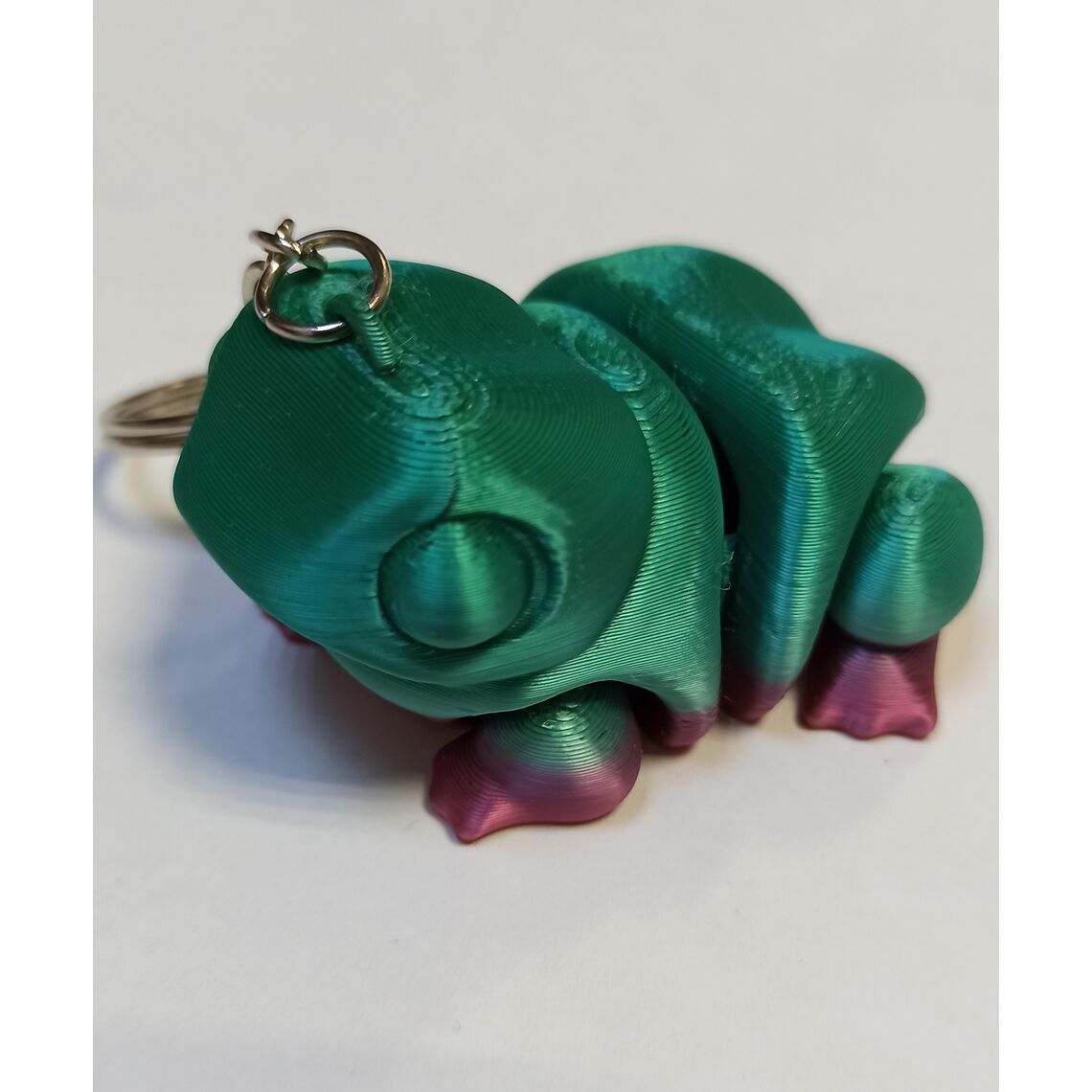 Подвижная игрушка Жаба брелок