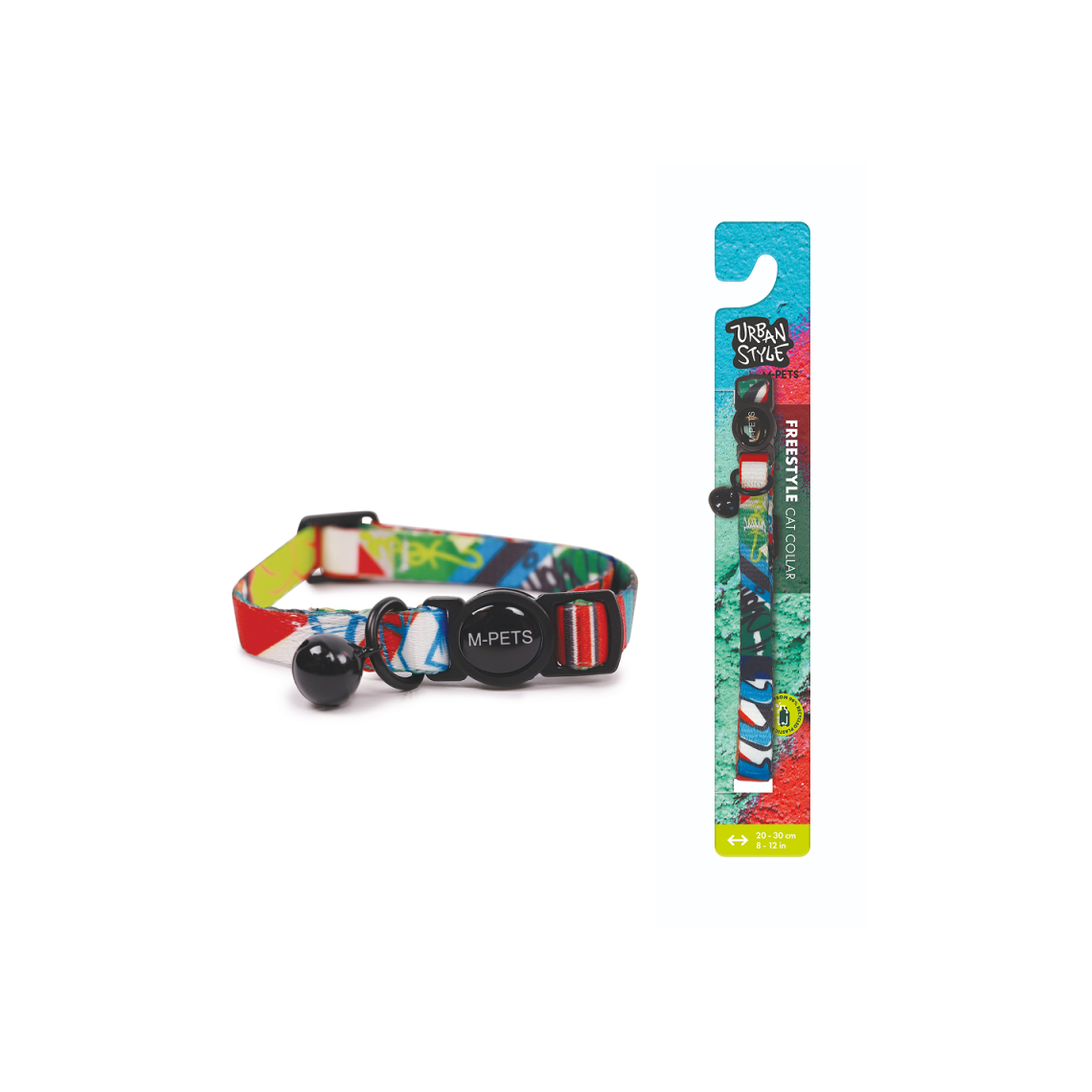 Ошейник для кошек URBAN STYLE 20-30см, MPets