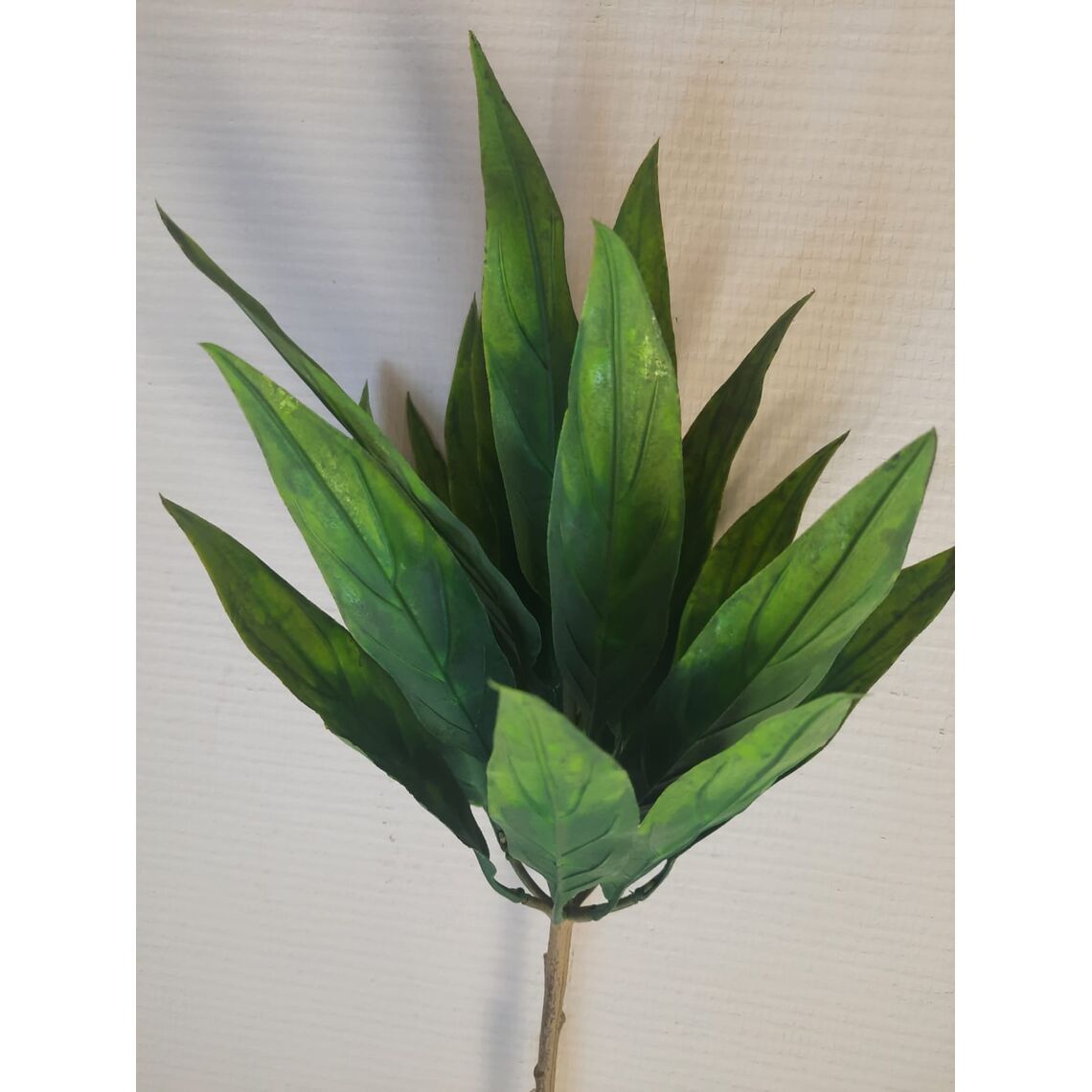 Искусственное растение "Куст Листья" зеленый 45 см (4211)