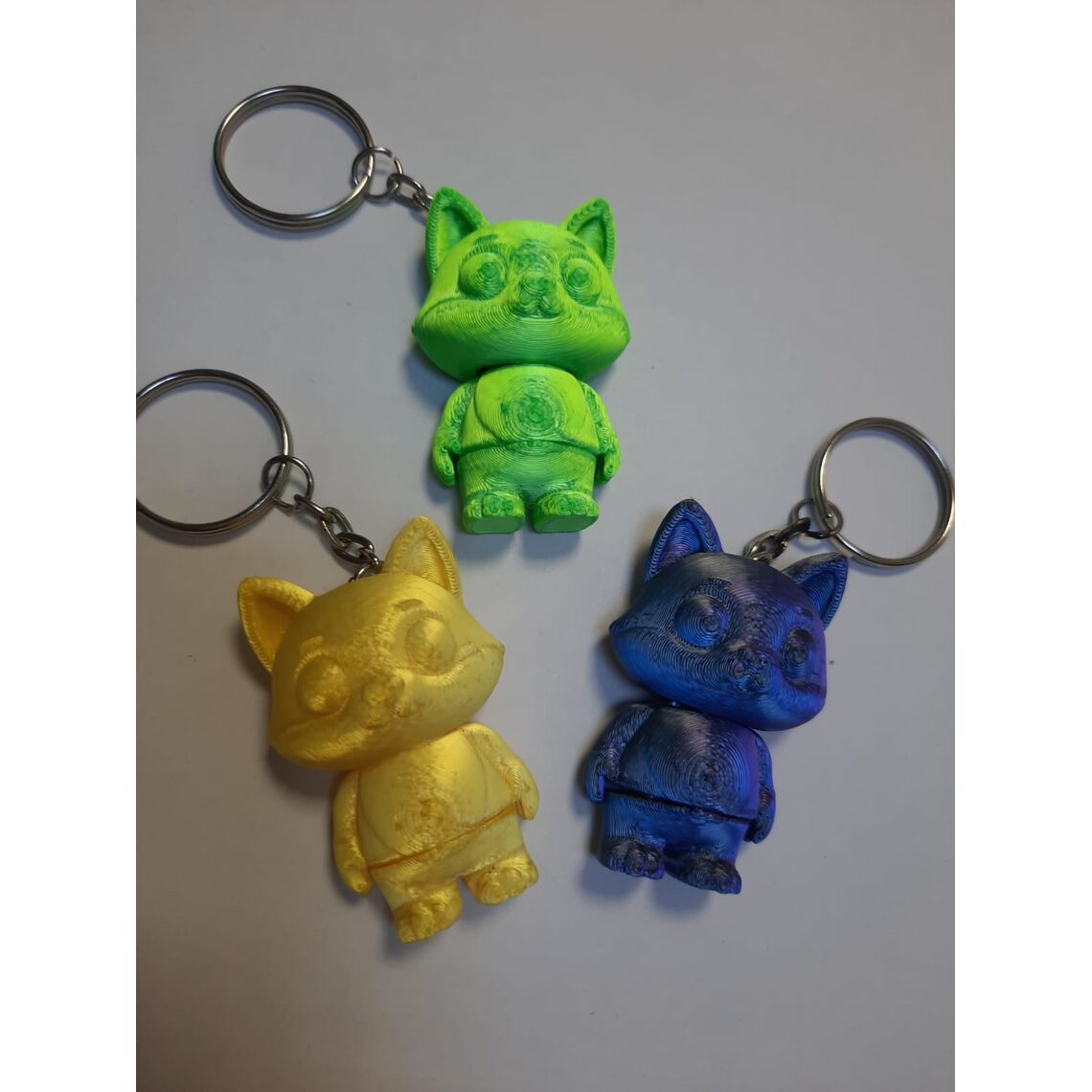 Подвижная игрушка Кот брелок