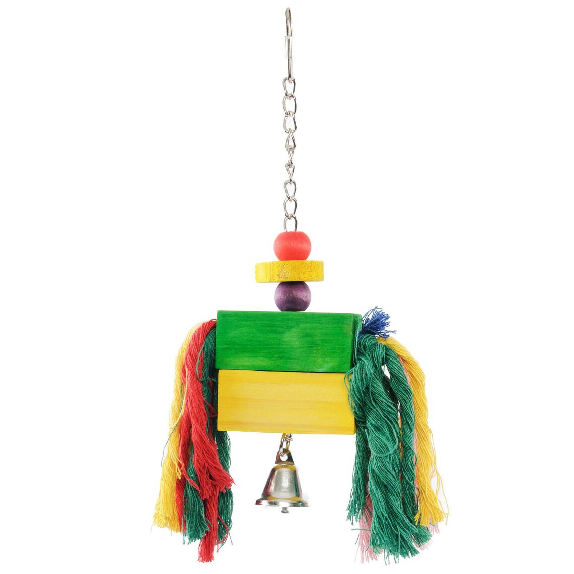 Игрушка для попугаев SkyRus "Волшебная палочка", деревянная, 32х25см, 56561/SR