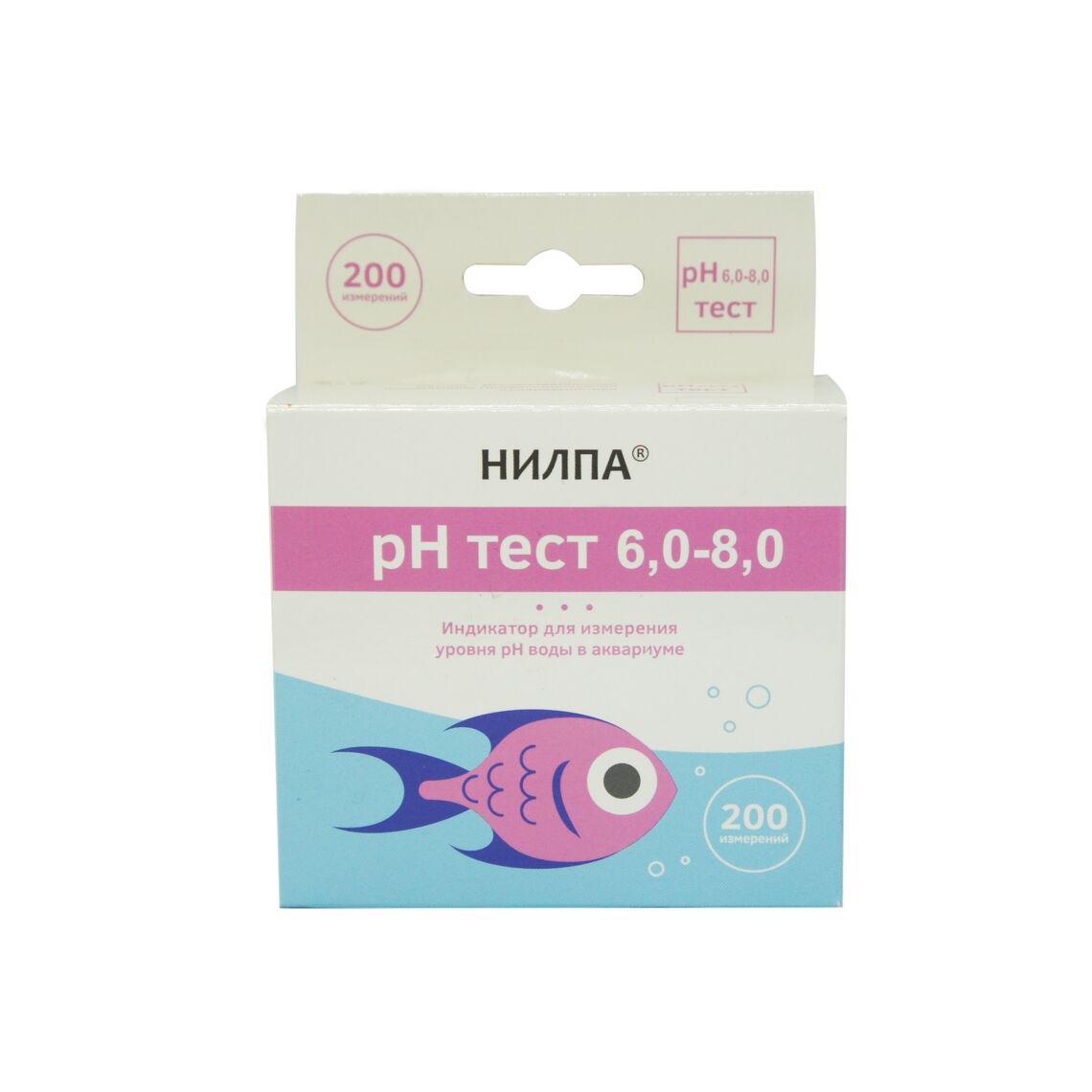 НИЛПА Тест для воды Ph 6.0-8.0 (кислотность)